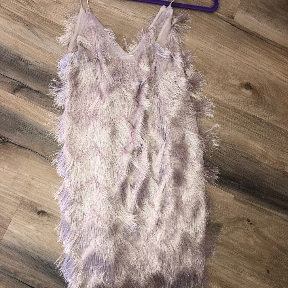 Zara fringe dress